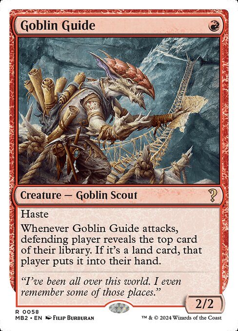 Goblin Guide (MB2 58) [Mystery Booster 2]