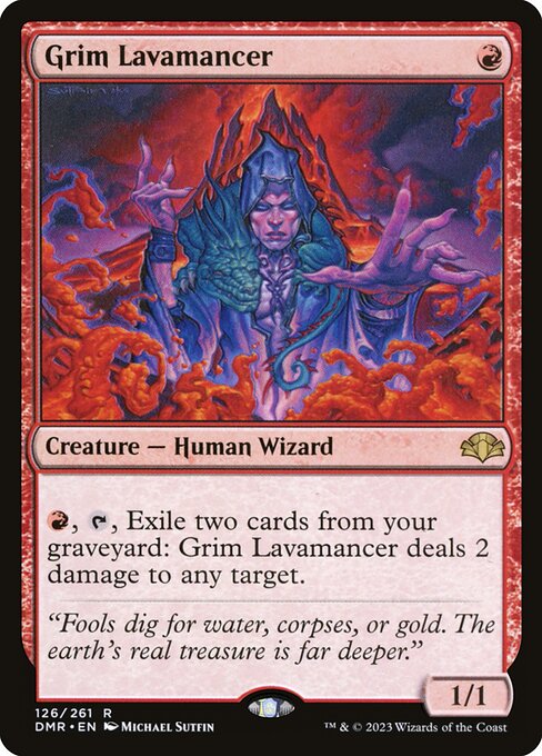 Grim Lavamancer (DMR 126) [Dominaria Remastered]