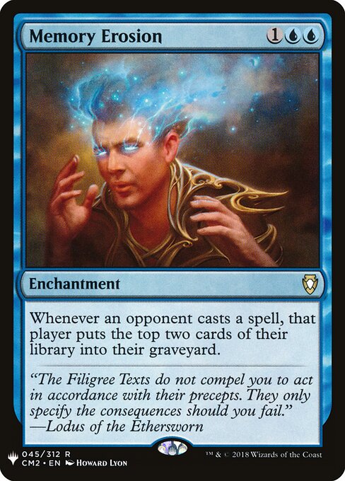 Memory Erosion (PLST CM2-45) [The List]
