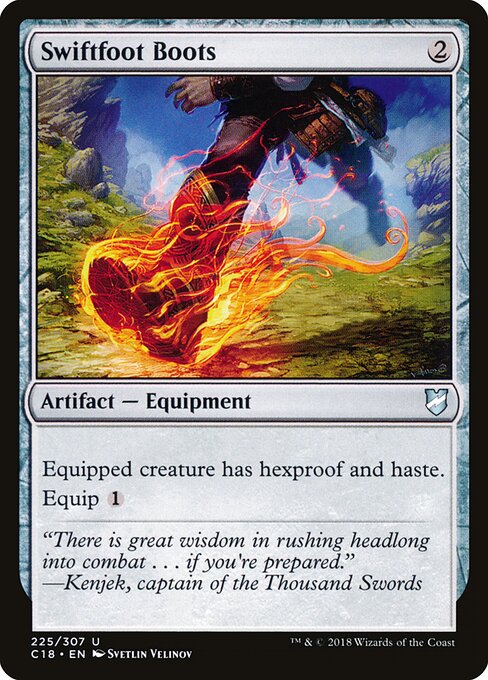 Swiftfoot Boots (C18 225) [Commander 2018]