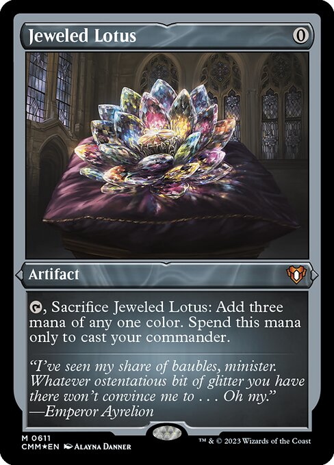 Jeweled Lotus (CMM 611) [Commander Masters]