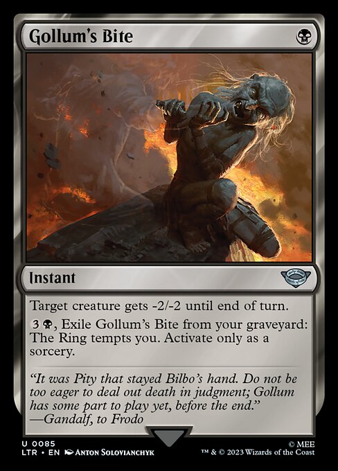 Gollum's Bite (LTR 85) [The Lord of the Rings: Tales of Middle-earth]