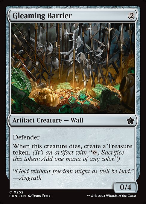 Gleaming Barrier (FDN 252) [Foundations]