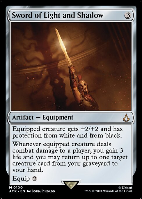 Sword of Light and Shadow (ACR 100) [Assassin's Creed]