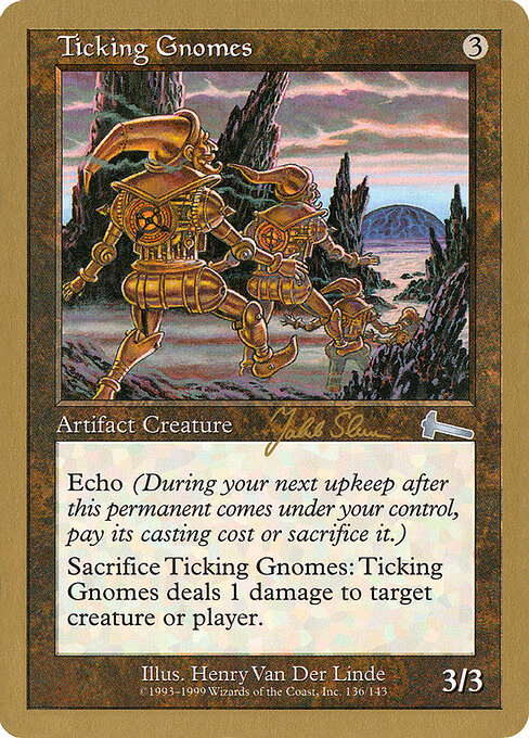 Ticking Gnomes (WC99 js136b) [World Championship Decks 1999]
