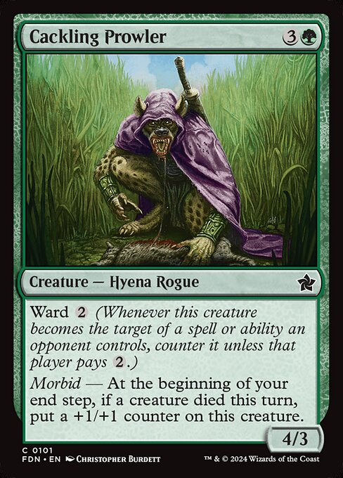 Cackling Prowler (FDN 101) [Foundations]