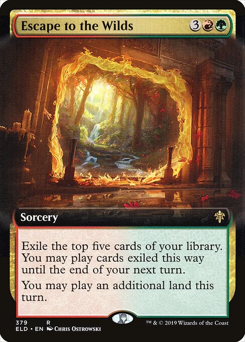 Escape to the Wilds (ELD 379) [Throne of Eldraine]