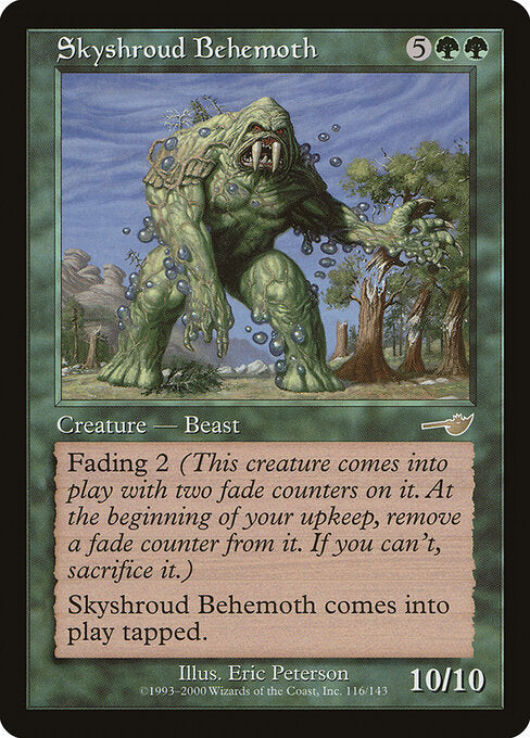 Skyshroud Behemoth (NEM 116) [Nemesis]