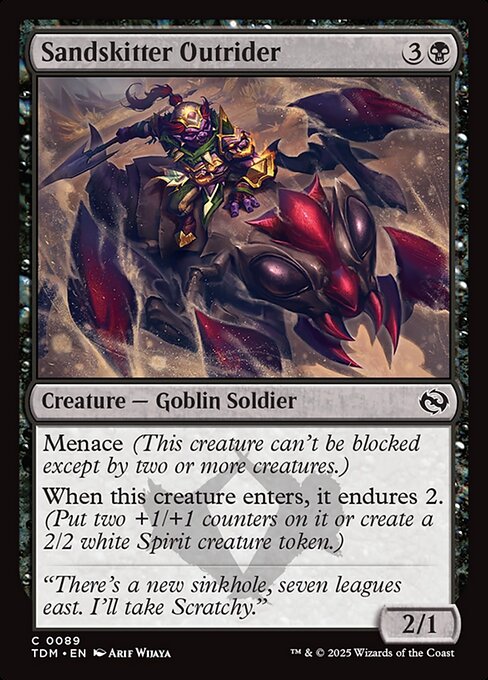Sandskitter Outrider (TDM 89) [Tarkir: Dragonstorm]