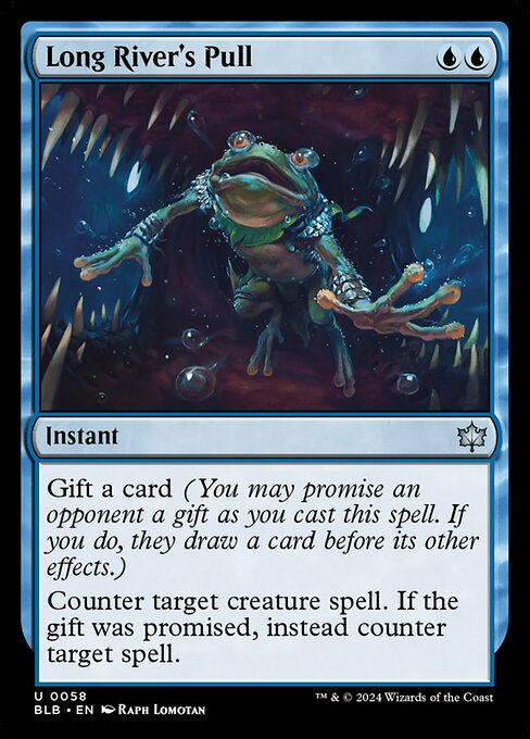 Long River's Pull (BLB 58) [Bloomburrow]