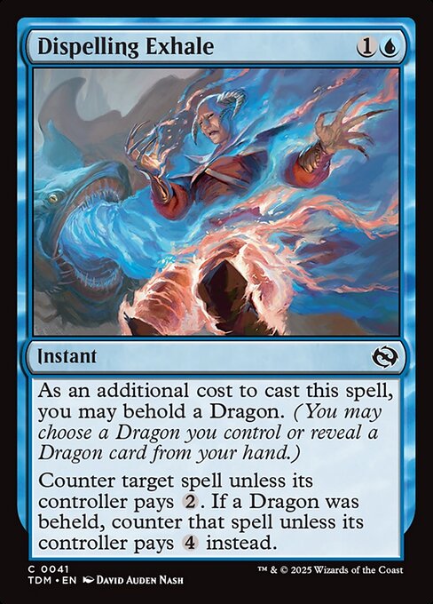 Dispelling Exhale (TDM 41) [Tarkir: Dragonstorm]