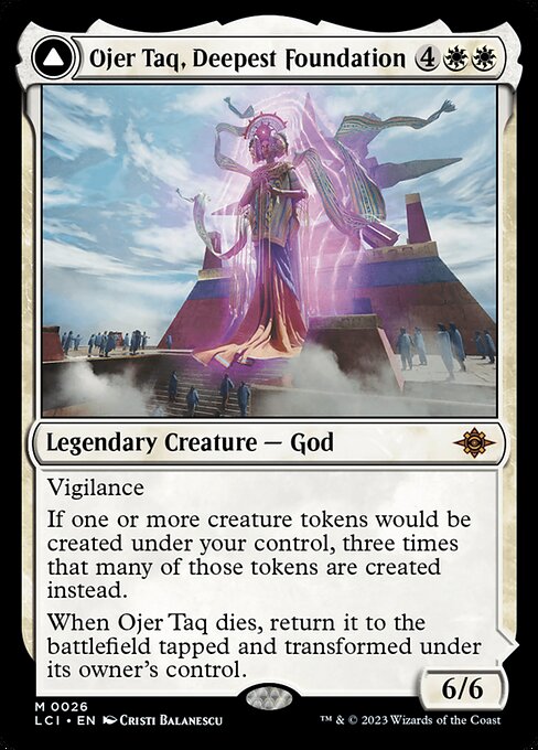 Ojer Taq, Deepest Foundation // Temple of Civilization (LCI 26) [The Lost Caverns of Ixalan]