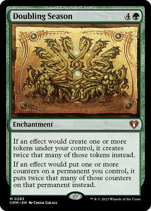 Doubling Season (CMM 283) [Commander Masters]