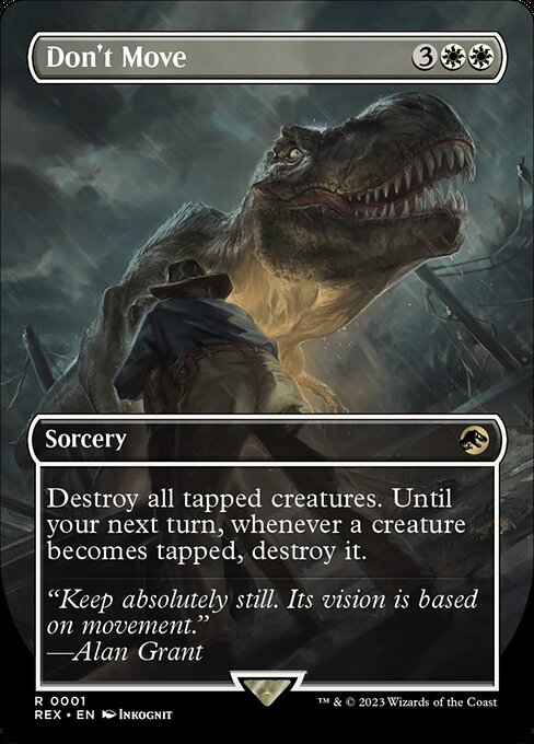 Don't Move (REX 1) [Jurassic World Collection]