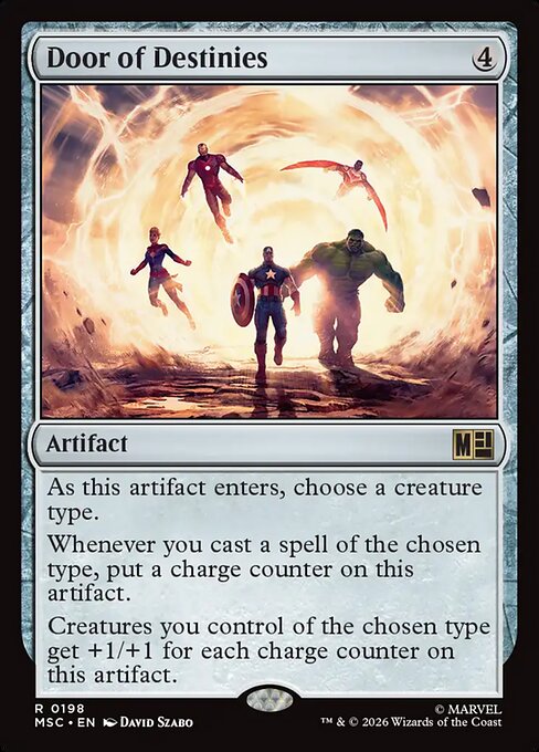 Door of Destinies (MSC 198) [Marvel Super Heroes Commander]