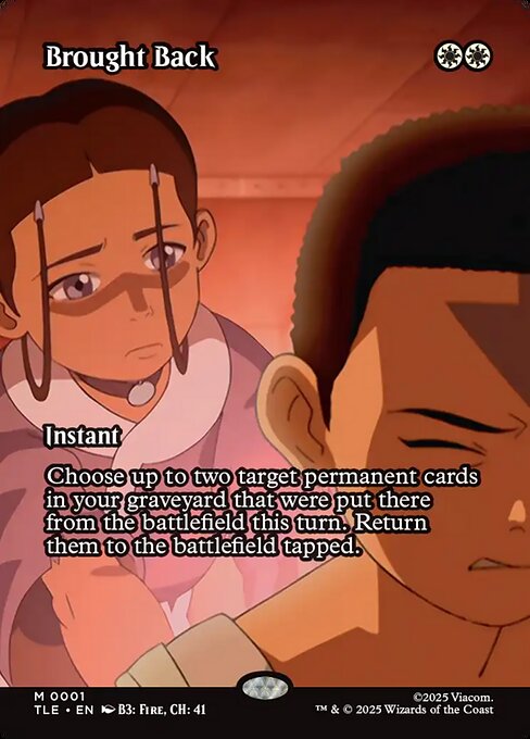Brought Back (TLE 1) [Avatar: The Last Airbender Eternal]