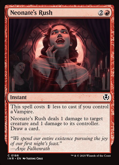 Neonate's Rush (INR 166) [Innistrad Remastered]