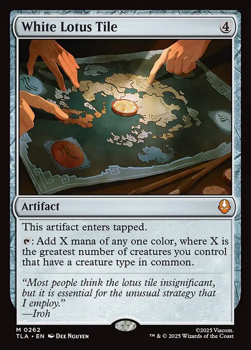 White Lotus Tile (TLA 262) [Avatar: The Last Airbender]