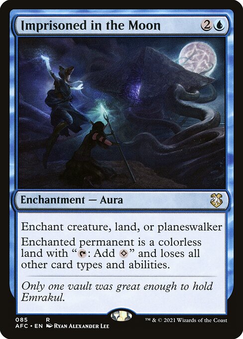 Imprisoned in the Moon (AFC 85) [Forgotten Realms Commander]