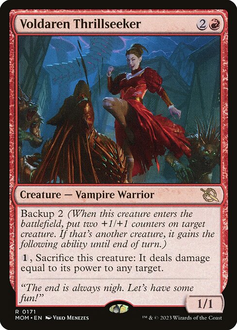 Voldaren Thrillseeker (MOM 171) [March of the Machine]