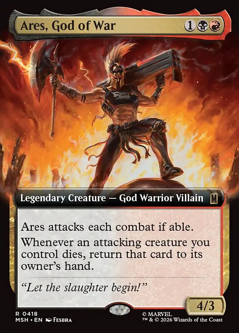 Ares, God of War (MSH 418) [Marvel Super Heroes]