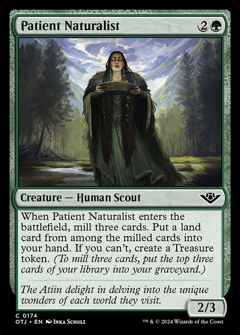 Patient Naturalist (OTJ 174) [Outlaws of Thunder Junction]