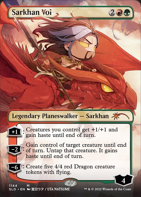 Sarkhan Vol (Borderless) (SLD 1144) [Secret Lair Drop]
