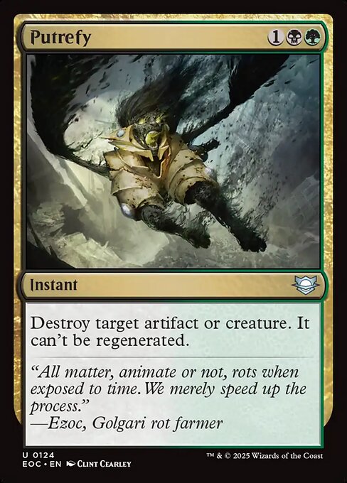 Putrefy (EOC 124) [Edge of Eternities Commander]