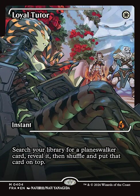 Loyal Tutor (Showcase · Full Art) (FRA 404) [Reality Fracture]