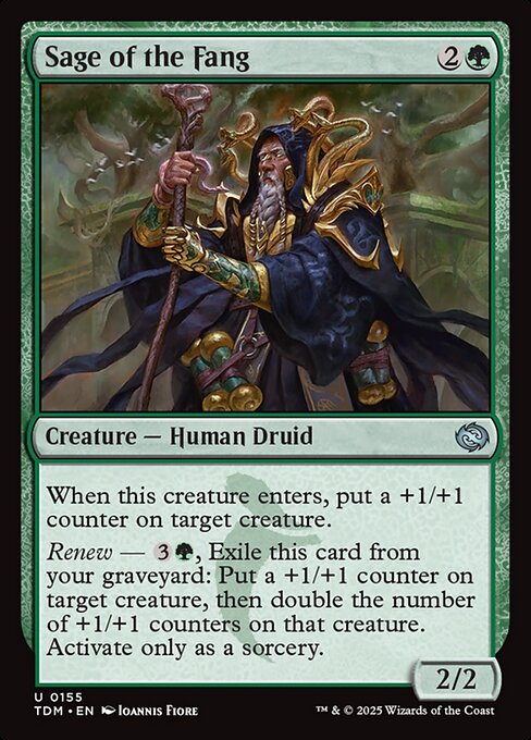 Sage of the Fang (TDM 155) [Tarkir: Dragonstorm]