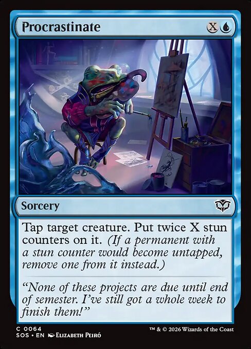 Procrastinate (SOS 64) [Secrets of Strixhaven]