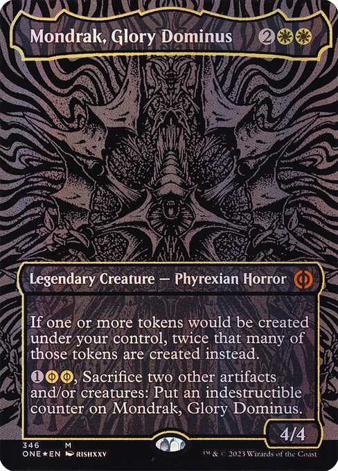 Mondrak, Glory Dominus (ONE 346) [Phyrexia: All Will Be One]