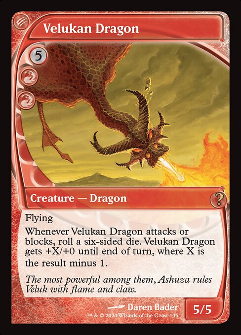 Velukan Dragon (MB2 145) [Mystery Booster 2]