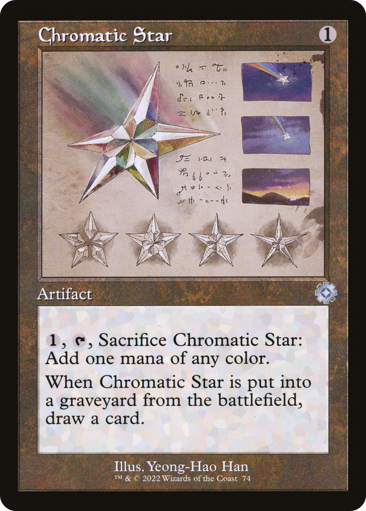 Chromatic Star (Retro Schematic) [The Brothers' War Retro Artifacts]