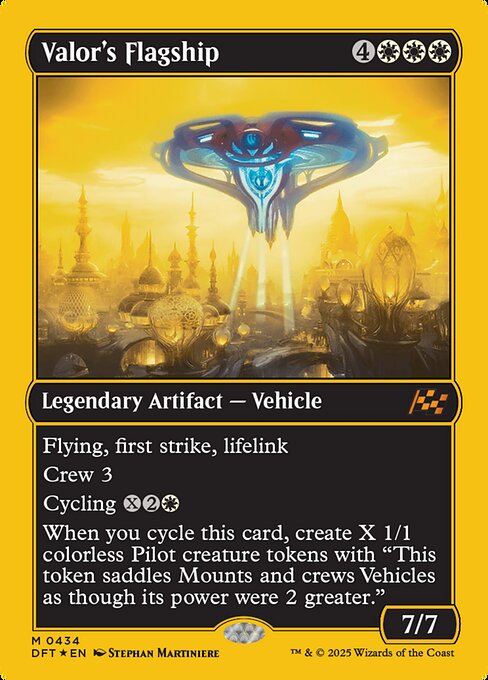 Valor's Flagship (DFT 434) [Aetherdrift]