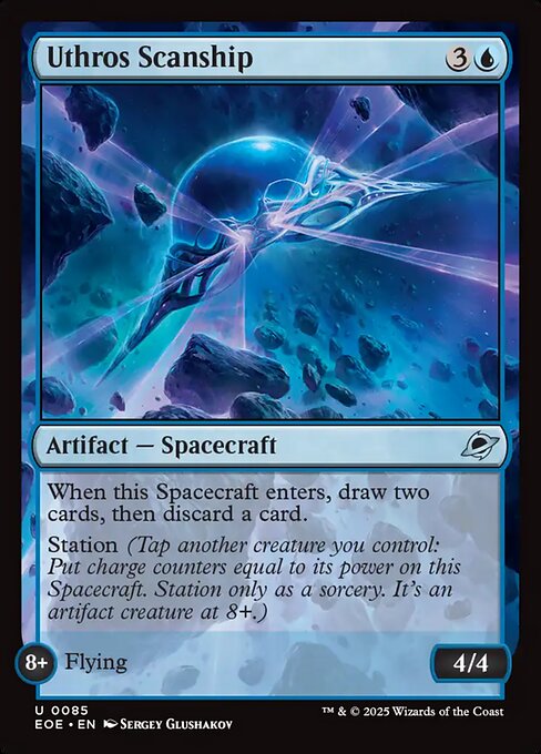 Uthros Scanship (EOE 85) [Edge of Eternities]