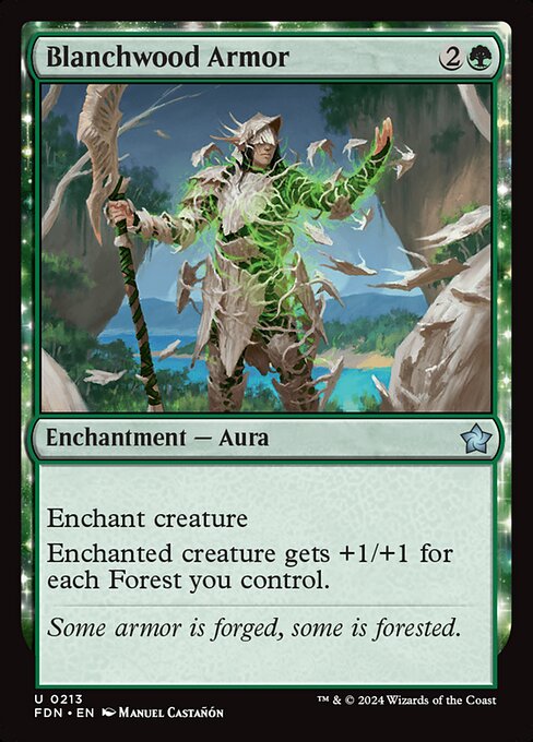 Blanchwood Armor (FDN 213) [Foundations]