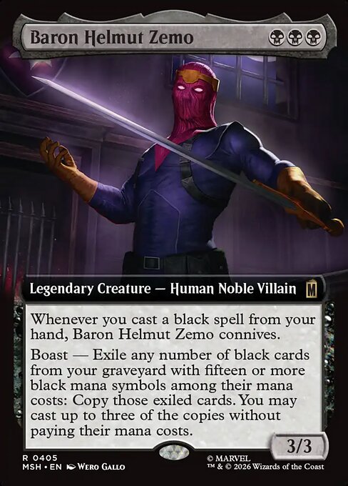 Baron Helmut Zemo (MSH 405) [Marvel Super Heroes]