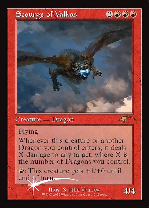 Scourge of Valkas (Retro Frame) (PF25 14) [MagicFest 2025]