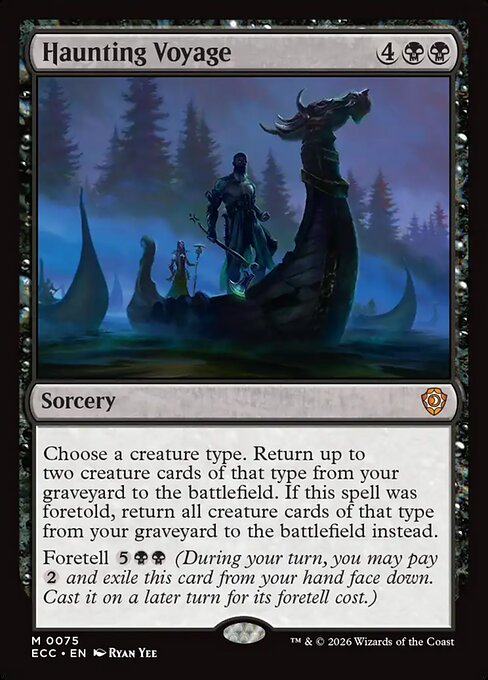 Haunting Voyage (ECC 75) [Lorwyn Eclipsed Commander]