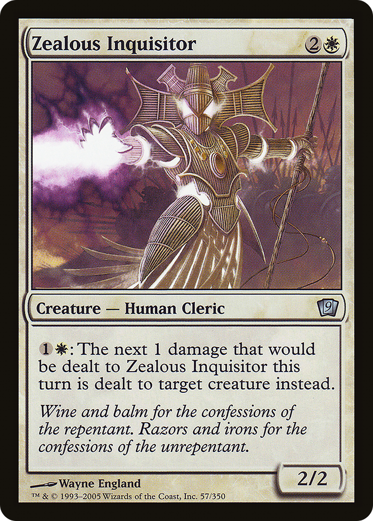 Zealous Inquisitor [Ninth Edition]