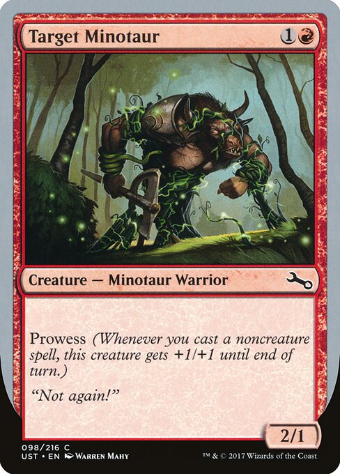 Target Minotaur (UST 98d) [Unstable]