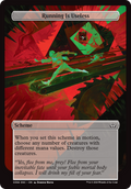Running Is Useless (Full Art) [Duskmourn: Archenemy]