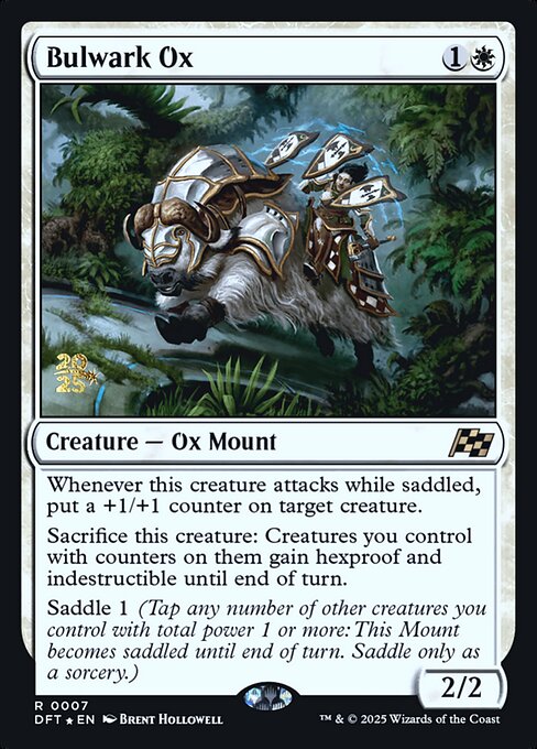 Bulwark Ox (PDFT 7s) [Aetherdrift Promos]