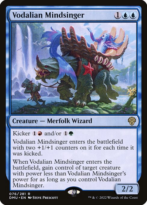 Vodalian Mindsinger (DMU 76) [Dominaria United]
