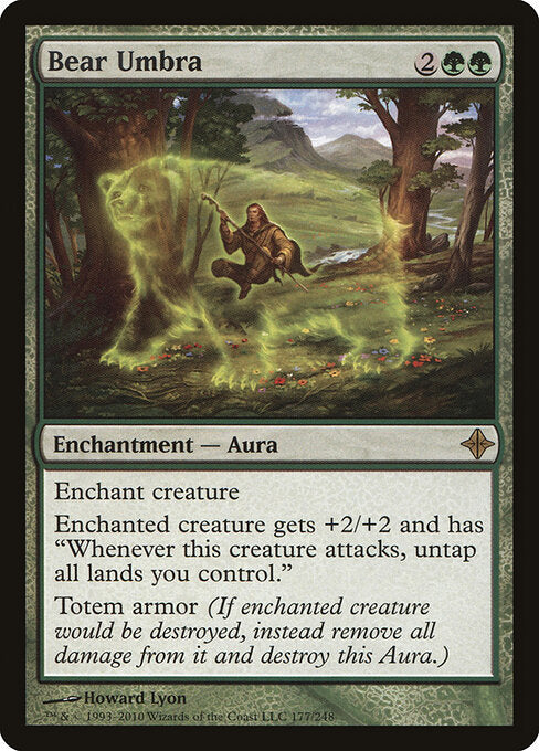 Bear Umbra (ROE 177) [Rise of the Eldrazi]