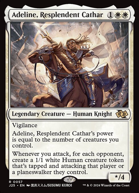 Adeline, Resplendent Cathar (J25 57) [Foundations Jumpstart]