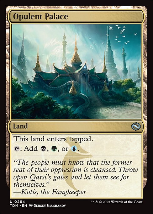 Opulent Palace (TDM 264) [Tarkir: Dragonstorm]