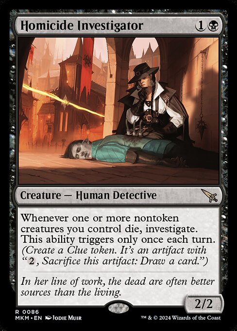Homicide Investigator (MKM 86) [Murders at Karlov Manor]