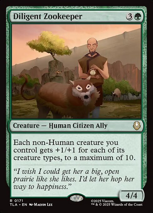 Diligent Zookeeper (TLA 171) [Avatar: The Last Airbender]
